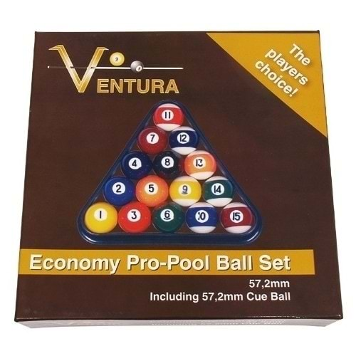 Venture Amerikan Bilardo Top Seti